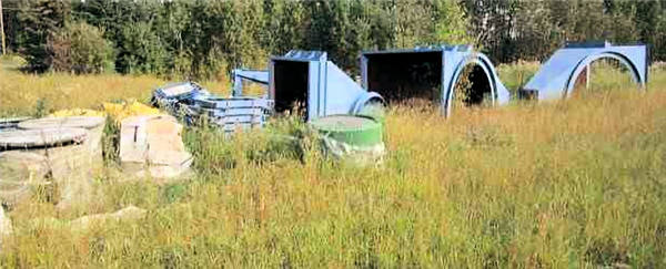 Unused Feeco 9' Dia. X 60' L Rotary Drum Dryer)